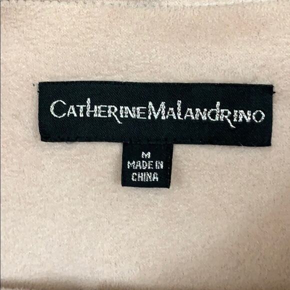 Catherine Malandrino pink faux leather jacket - Picture 2 of 6